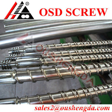 Gas nitride single screw barrel for foam extruder